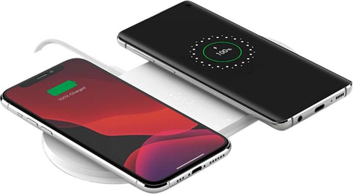 Produktbild Belkin Dual Wireless Charging Pad mit Netzteil (10 W)
