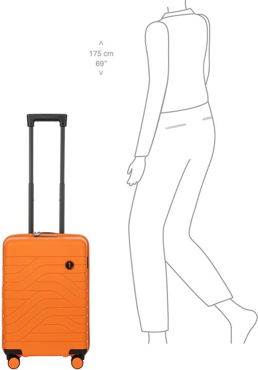 Immagine prodotto Brics BY Ulisse Carrello da cabina a 4 ruote 55 cm (37 l, Bagaglio a mano (fino a 50 litri))