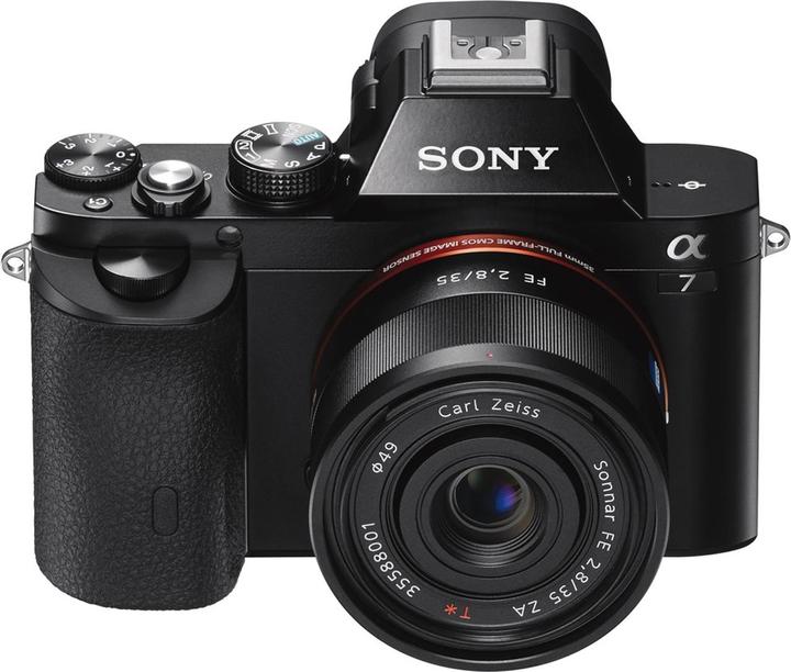 Actual product image Sony Alpha 7 Kit (28 - 70 mm, 24.30 Mpx, Full frame)
