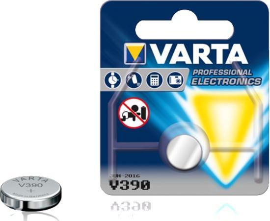Actual product image Varta Electronics V390 (1 pcs., SR54, 59 mAh)