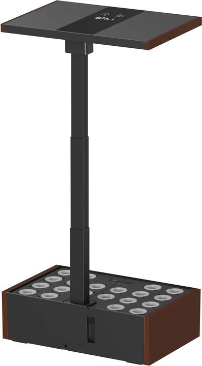 Actual product image Wiltec Indoor garden system brown Herb garden Mini garden for indoors LED