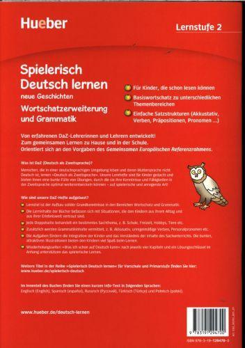 Produktbild Spielerisch Deutsch lernen, neue Geschichten Lernstufe 2. Wortschatzerweiterung und Grammatik (Deutsch, Marion Techmer, Maximilian Löw, 2021)