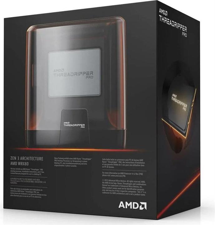 Productafbeelding AMD Ryzen Threadripper 5975WX 280W SP3 WOF (sWRX8, 3.60 GHz, 32 -Core)