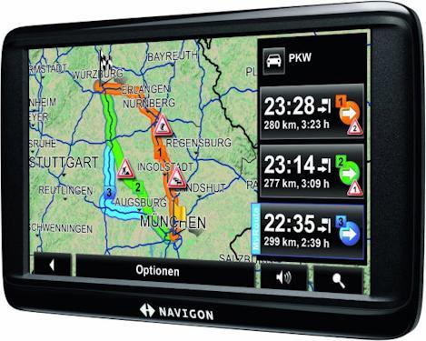 Produktbild Navigon 70 Easy, TMC, Mitteleuropakarten