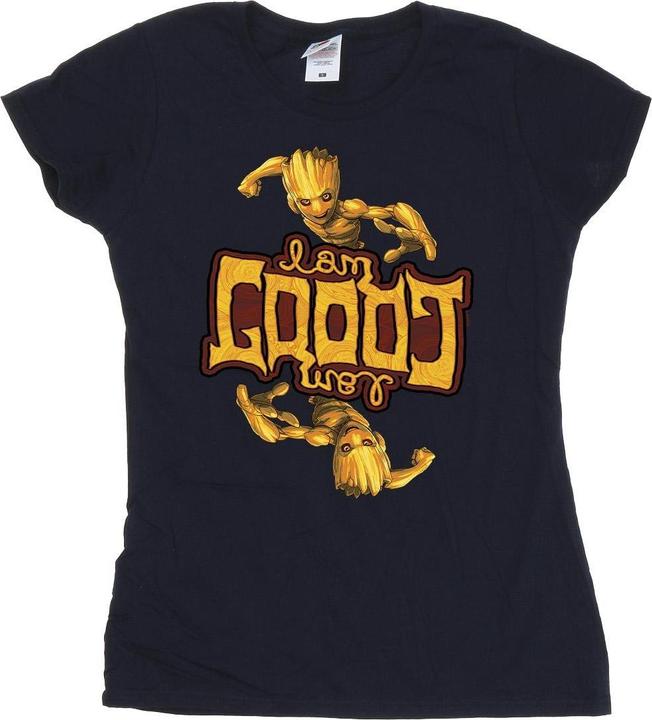 Guardians Of The Galaxy Groot Inverted Grain TShirt (M)