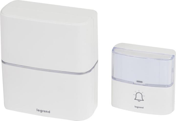 Produktbild Legrand Funkklingel-Set Premium, batteriebetrieben mit MP3-Funktion (Funk)