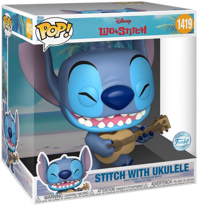Immagine prodotto Funko Pop Jumbo - Stitch Ukulele