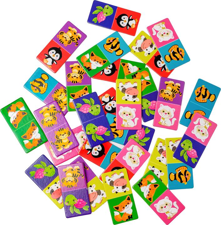 Montessori DOMINO. Animali giocattoli