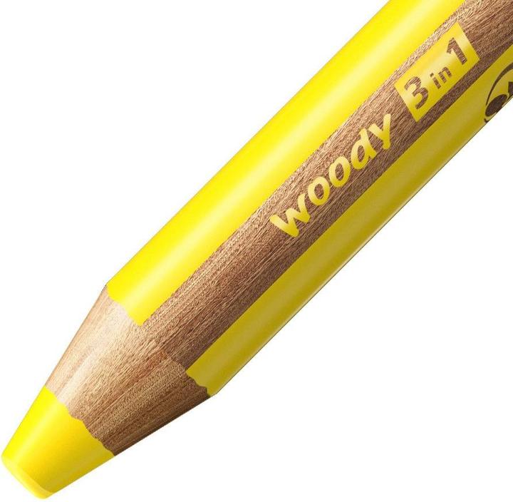 Immagine prodotto STABILO matita colorata woody 3 in 1 (Giallo, 1 x)