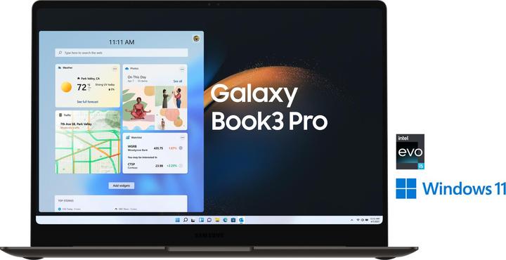 Image du produit Samsung Galaxy Book3 Pro (14", Intel Core i5-1340P, 8 Go, 512 Go, DE)