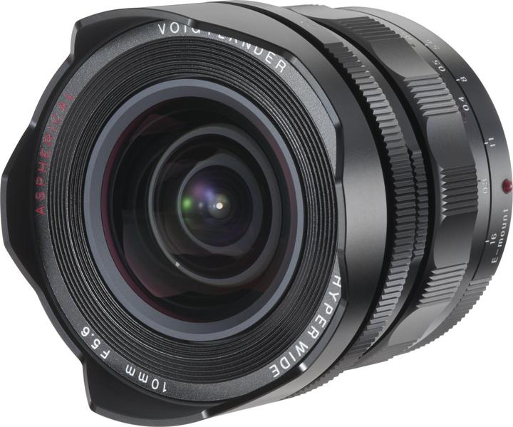 Actual product image Voigtländer Hyper-Wide Heliar 10mm / 5.6 asph. schw. (Sony E, full size)