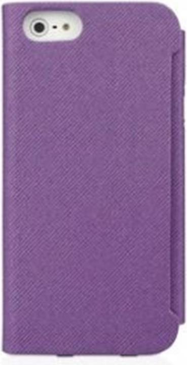 Produktbild Macally Foliotasche für iPhone 5/5S/SE Purple (Apple iPhone 5s, Apple iPhone 5, Apple iPhone SE)