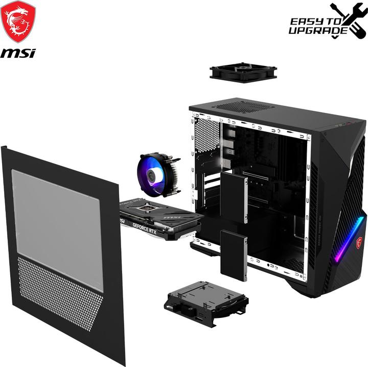 Actual product image MSI MAG Infinite S3 (Intel Core i5-14400F, 16 GB, 1000 GB, GeForce RTX 4060)