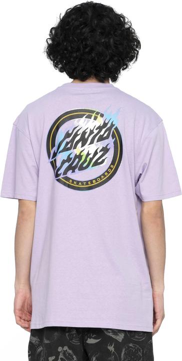 Actual product image Santa Cruz Holo Flamed Dot T-Shirt (L)