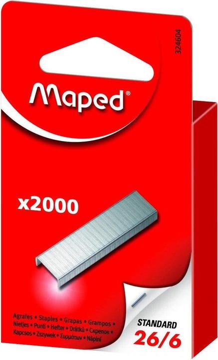 Maped Staples 26/6 (2000 x)