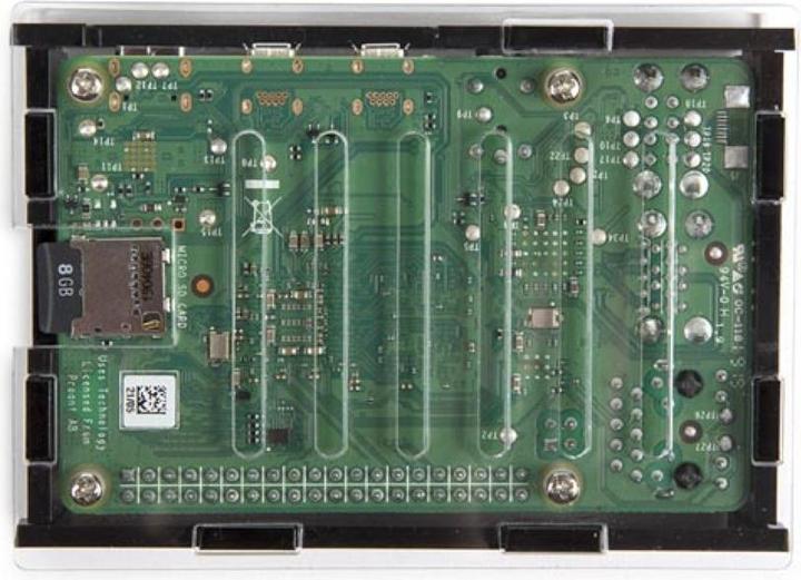 Produktbild Whadda Gehäuse Transparent Case Für Raspberry PI 4