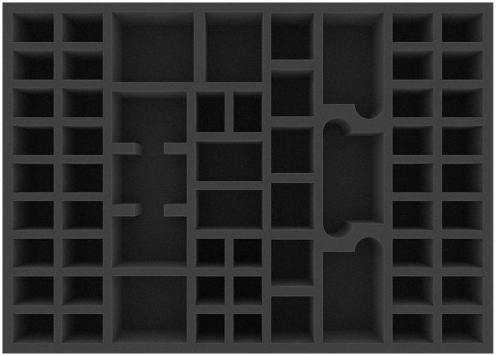 Image du produit Feldherr AYGC060BO - Insert en mousse de 60 mm pour la boîte de jeu de société Conan (Mousse)