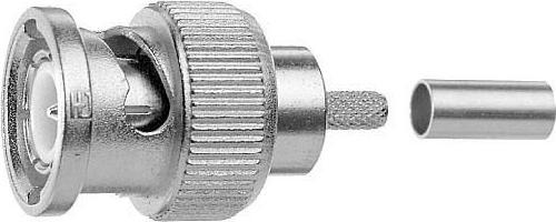Image du produit Telegärtner Connecteur de câble BNC à sertir G05 50 Ohm, à sertir/sertir, Professional, A0205, G05 (RG-223/U)