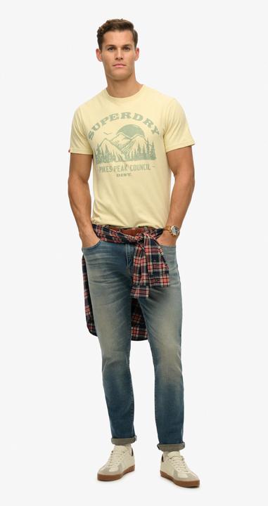 Produktbild Superdry Locker geschnittenes einfarbiges Lo-Fi Outdoor T-Shirt (XL)