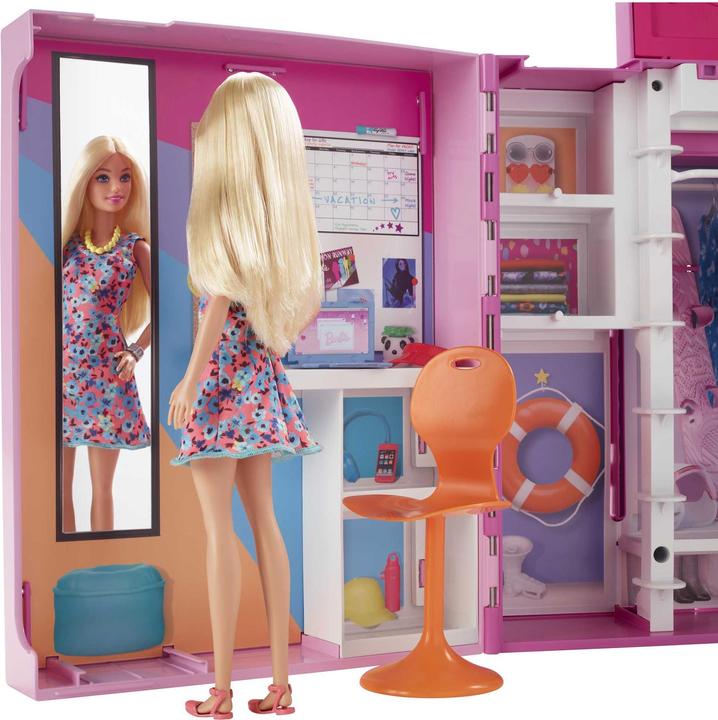 Image du produit Barbie Une garde-robe de rêve et une poupée blonde