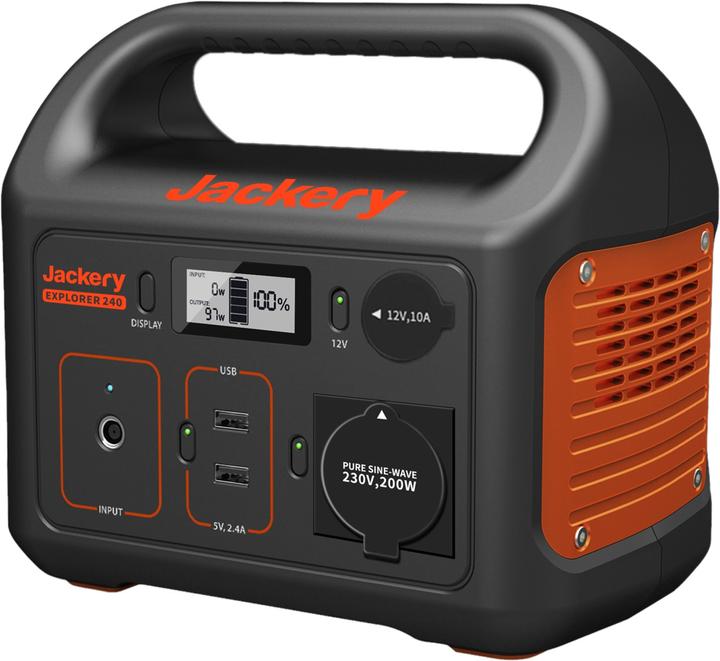Actual product image Jackery Explorer 240 (240 Wh, 3 kg)