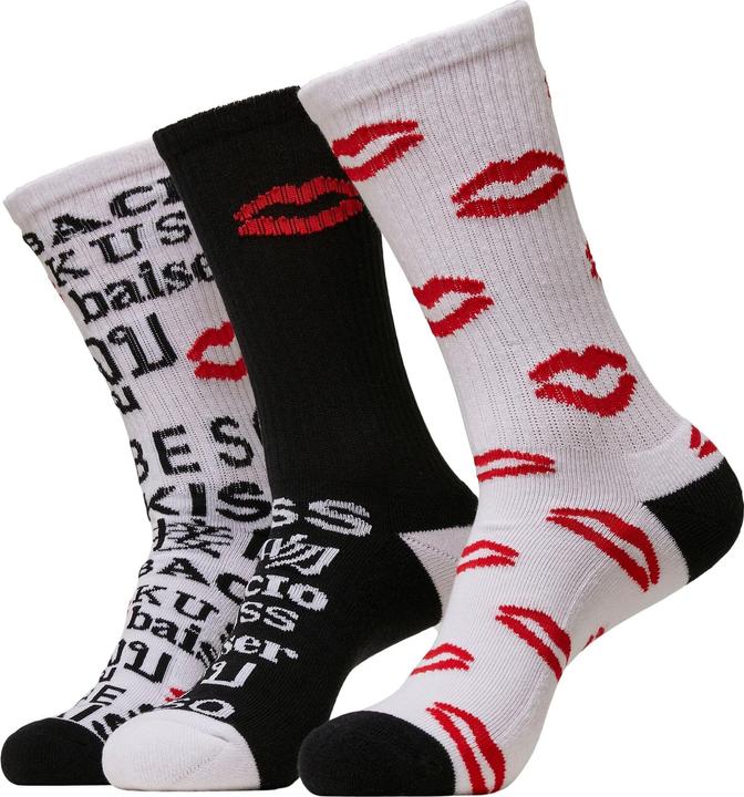 Image du produit Mister Tee Kiss Socks 3-Pack (Lot de 3, 43 - 46)