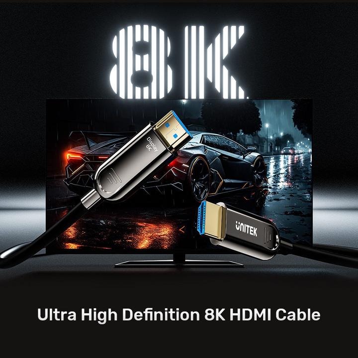 Produktbild Unitek Optisches Kabel HDMI 2.1 AOC C11085GY01-15M (15 m, HDMI)