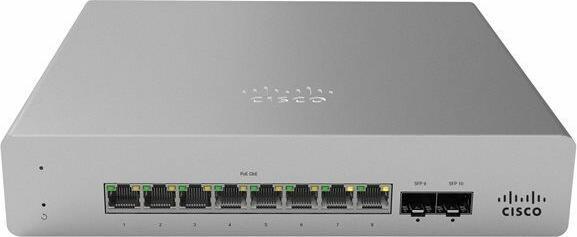 Actual product image Cisco Meraki Cloud Managed MS120-8 - Swi (8 ports)