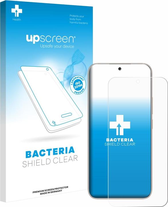 Produktbild upscreen Schutzfolie Displayschutz Displayschutzfolie Folie Klar antibakteriell (1 Stück, Samsung F400)