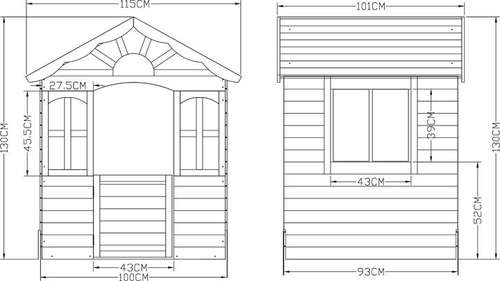 Actual product image Casa.Pro Lulä play hut