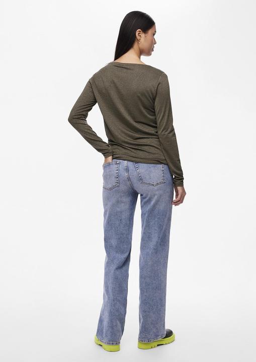 Produktbild Pieces Pcbillo Ls V-Neck Lurex Stripes Noos (XS)