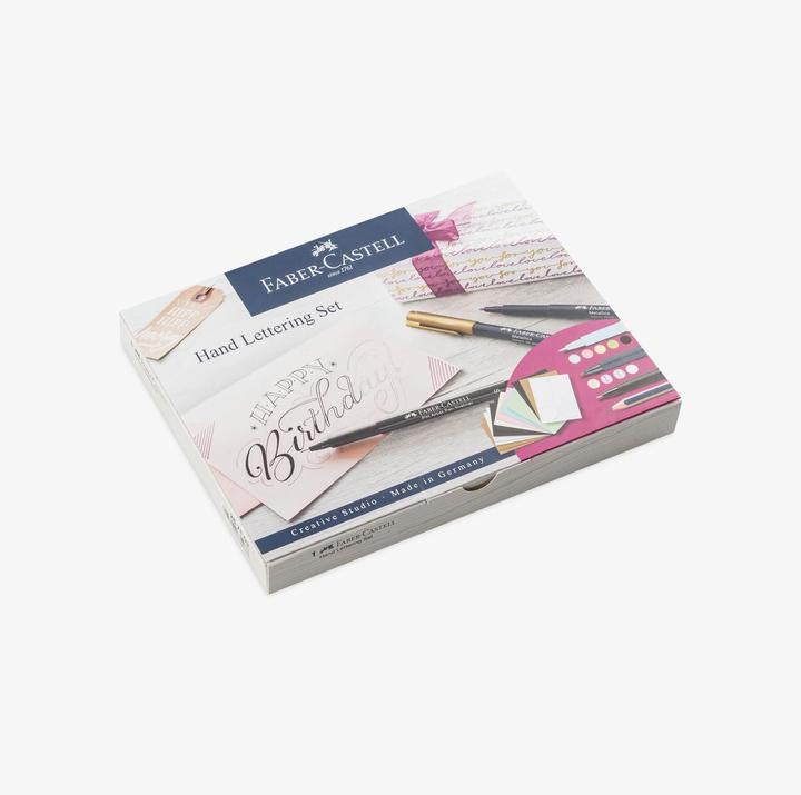 Actual product image Faber-Castell Handlettering gift set