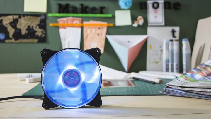 Actual product image Cooler Master MasterFan Pro 120 Air Pressure RGB (120 mm, 1 x)