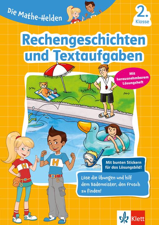 Produktbild Die Mathe-Helden Rechengeschichten und Textaufgaben 2. Klasse. Mathematik in der Grundschule (Deutsch, Sander, Manon, 2018)