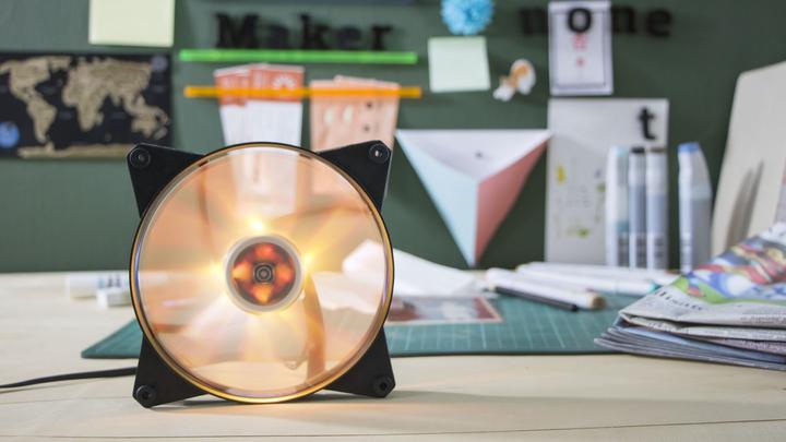 Immagine prodotto Cooler Master MasterFan Pro 140 Flusso d'aria RGB (140 mm, 1 x)