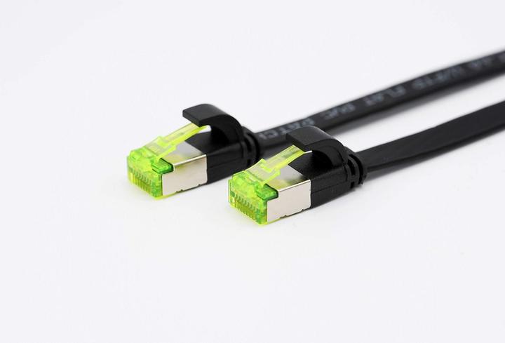 Actual product image Helos Herweck patch cable (S/FTP, CAT6a, 1 m)
