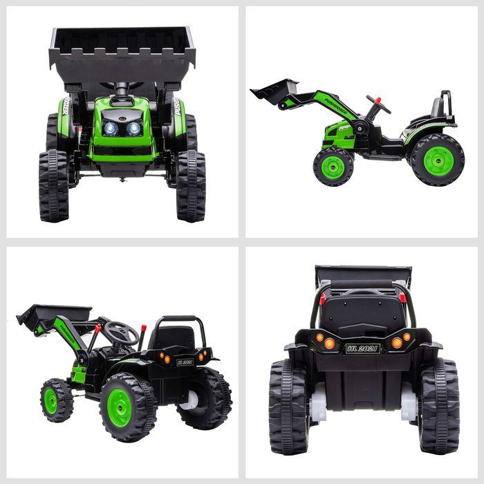 Produktbild Swisshandel24 Kinder Elektrobagger Sitzbagger für Kinder Aufsitzbagger Geländewagen traktor elektrisch zum Fahren