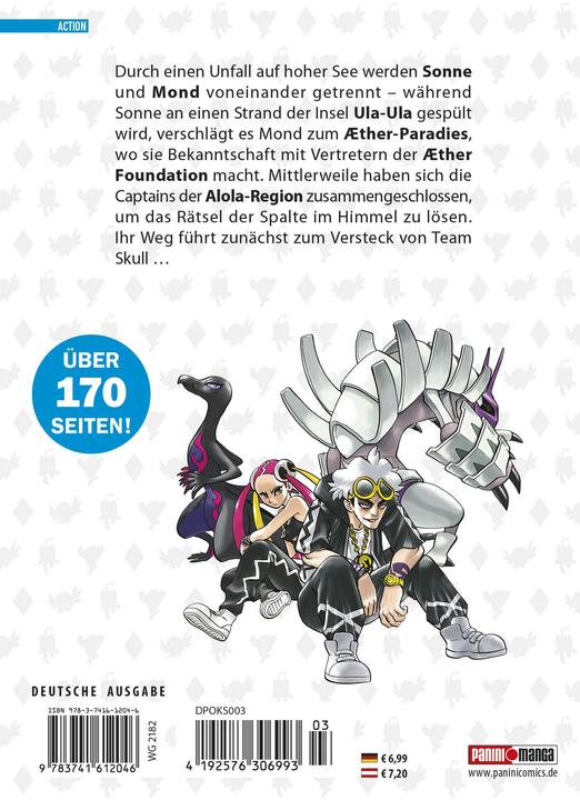 Produktbild Panini Pokémon - Sonne und Mond (Deutsch, Satoshi Yamamoto, Hidenori Kusaka, 2019)
