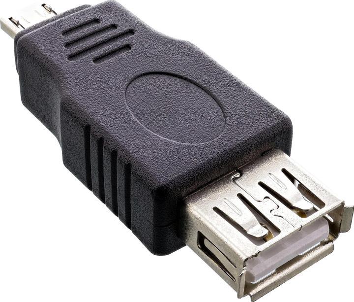 Produktbild InLine Micro-USB Adapter Micro-A Stecker an USB-A Buchse (USB-A, USB 2.0)