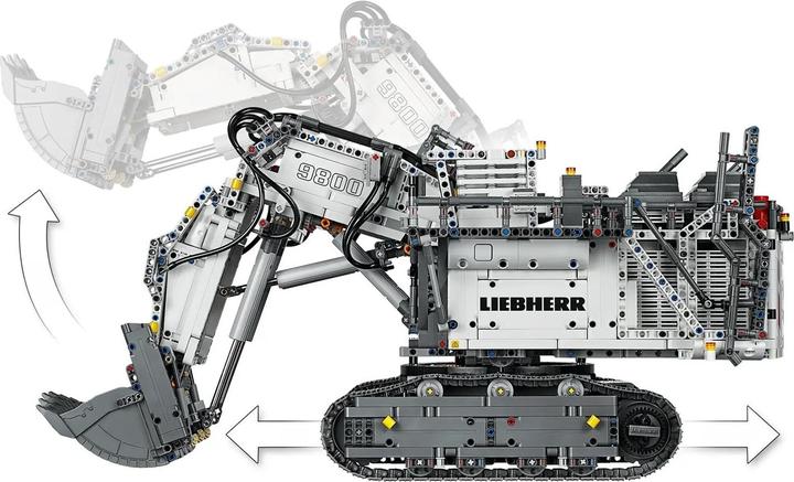 Actual product image LEGO Liebherr excavator R 9800 (42100, LEGO Technic)