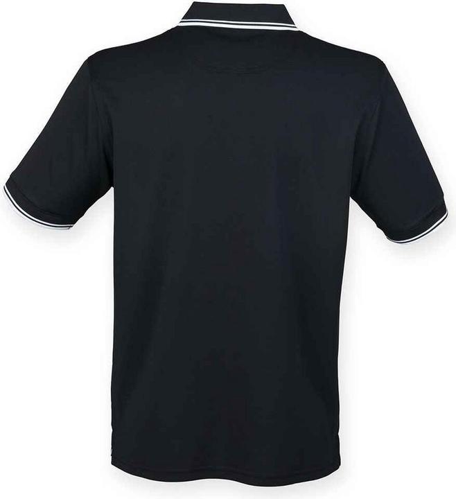 Produktbild Henbury Poloshirt Mit kontrastfarbenen Streifen (XS)
