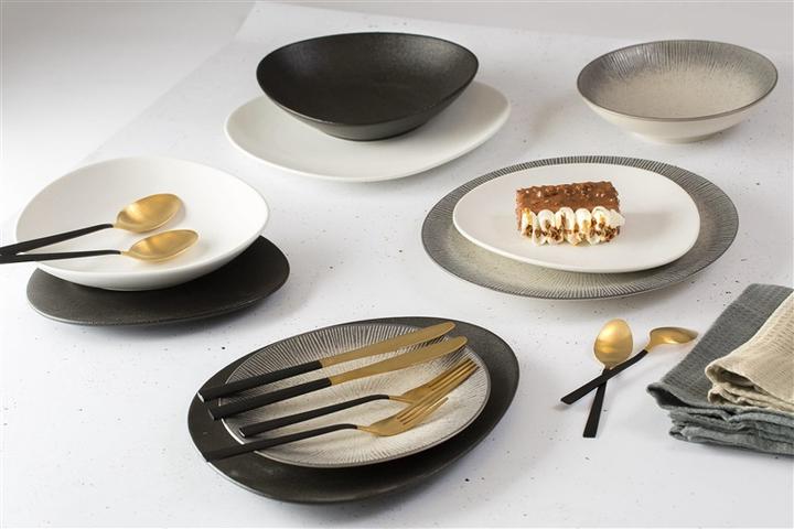 Produktbild Secret de Gourmet Soup Plate Galet White 22cm