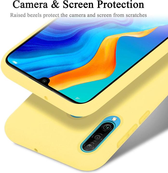 Image du produit Cadorabo TPU Liquid Silicone Case Cover (Huawei P30 Lite)