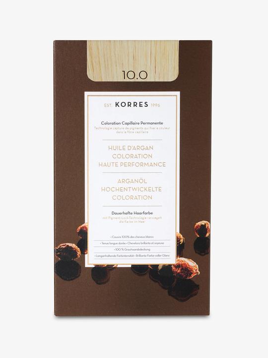 Immagine prodotto Korres Colore per capelli all'olio di argan (No. 10.0 - Biondo platino)