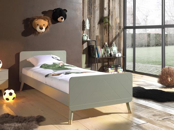 Produktbild Vipack Bett Billy Olive Grün (90 x 200 cm)