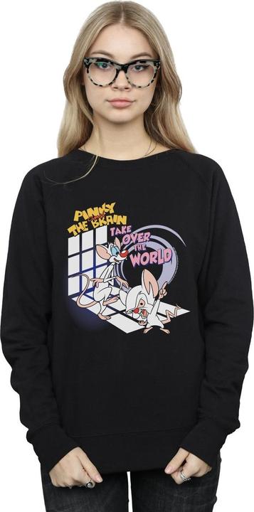 Produktbild Universal Textiles Pinky And The Brain Take Over The World Sweatshirt (L)
