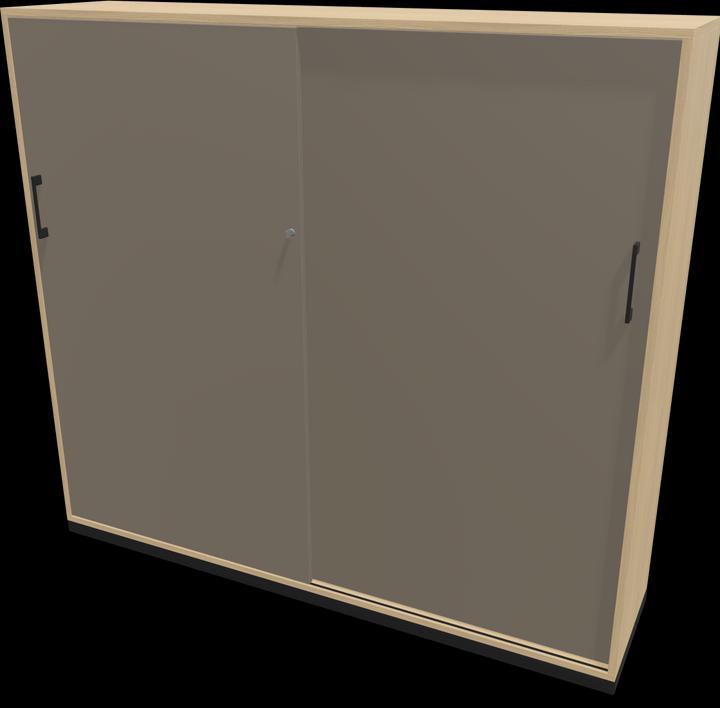 Oak decor bleached, Cubanite grey, Black