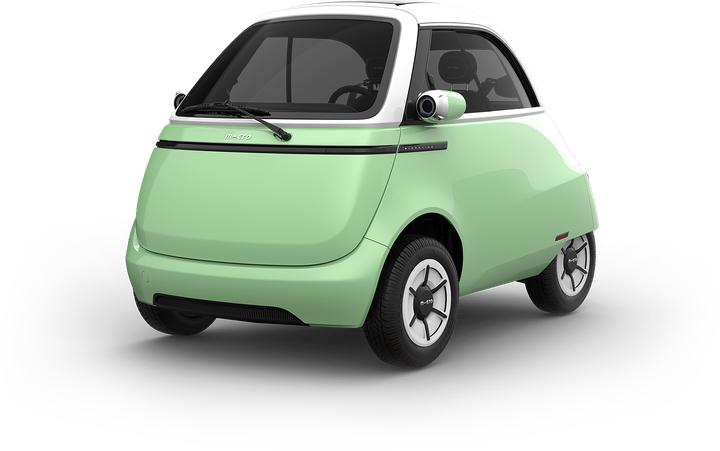 Image du produit Microlino Mid Range Paris Mint (Électrique, 17 CV)