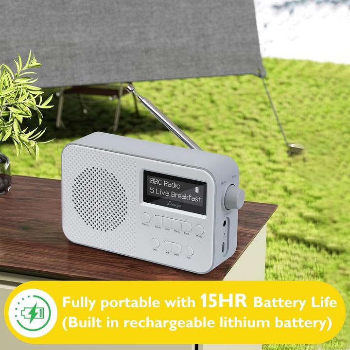 Image du produit Lemega PR2-Max - Kompaktes DAB-Radio mit Bluetooth (DAB+ DAB, Bluetooth)