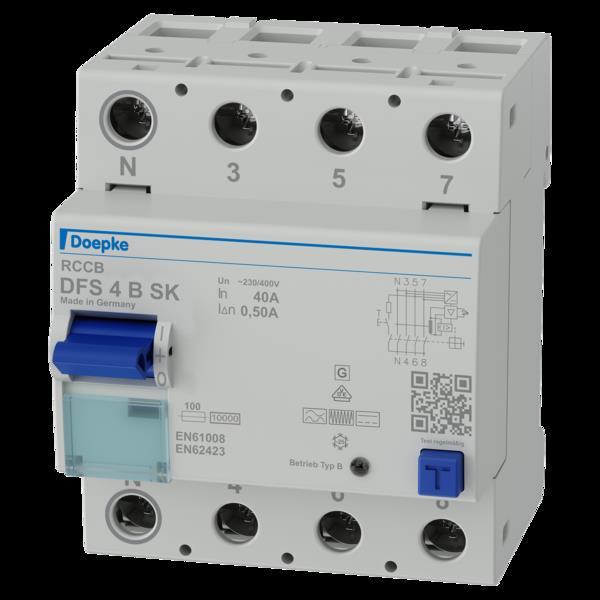 Image du produit Doepke GmbH Interrupteur différentiel DFS4 040-4/0.50-B SK